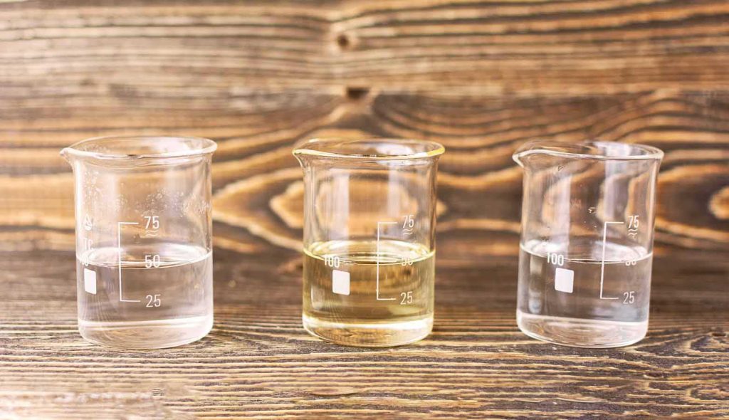 Genuine Clear Shot Glass with Three Measuring Lines