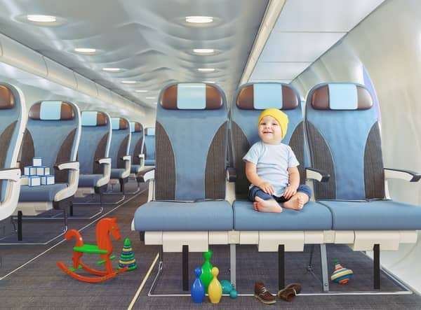 Mum reveals flight upgrade hack to turn economy seats into a giant