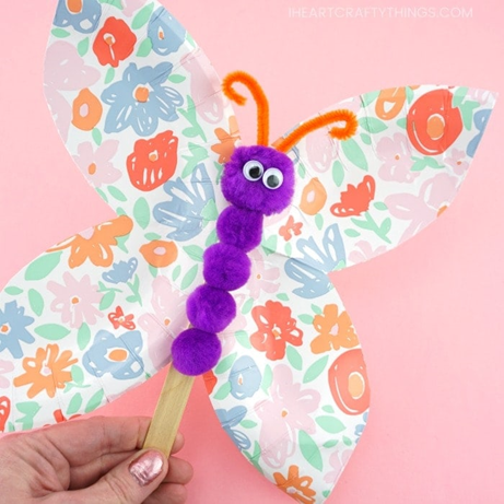 Easy Butterfly Craft Ring - Fantastic Fun & Learning