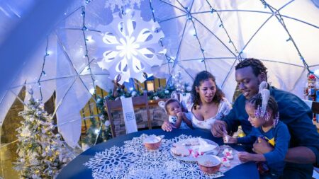 Inside Great Wolf Lodge’s Snow Globes At Snowland 