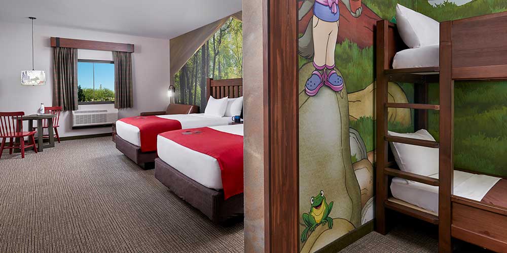 Kid-Themed Rooms for Families in Mason, OH | Great Wolf Lodge