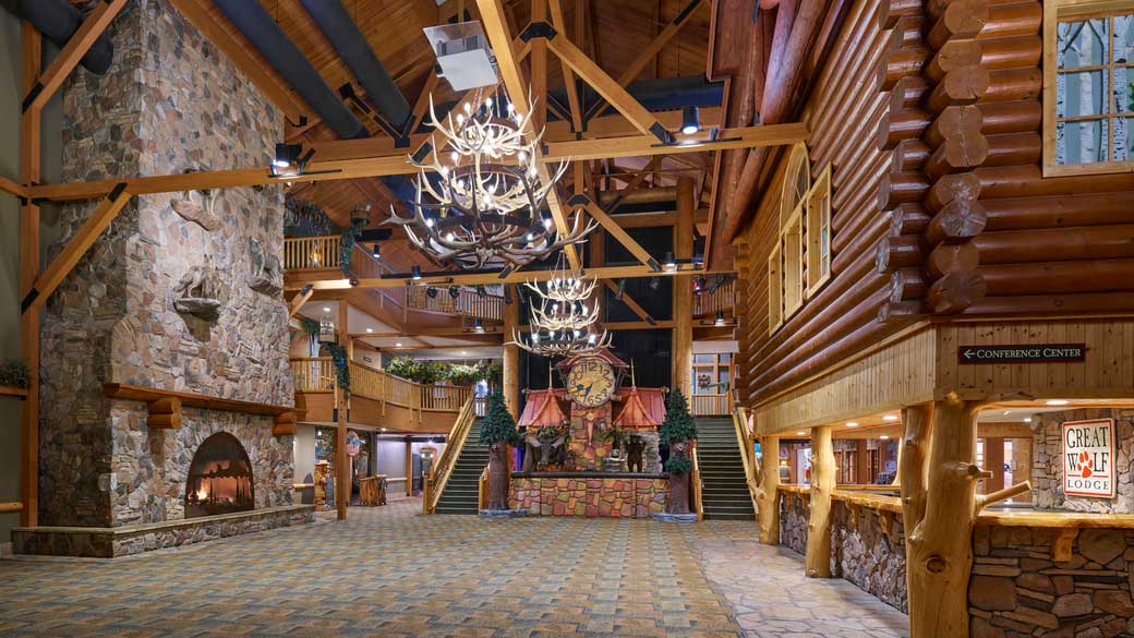 Lobby Great Wolf Lodge Traverse City