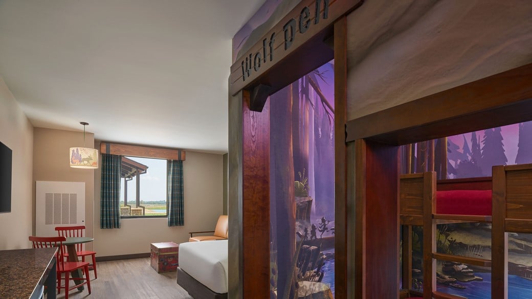 Wolf Den suite at Great Wolf Lodge Naples