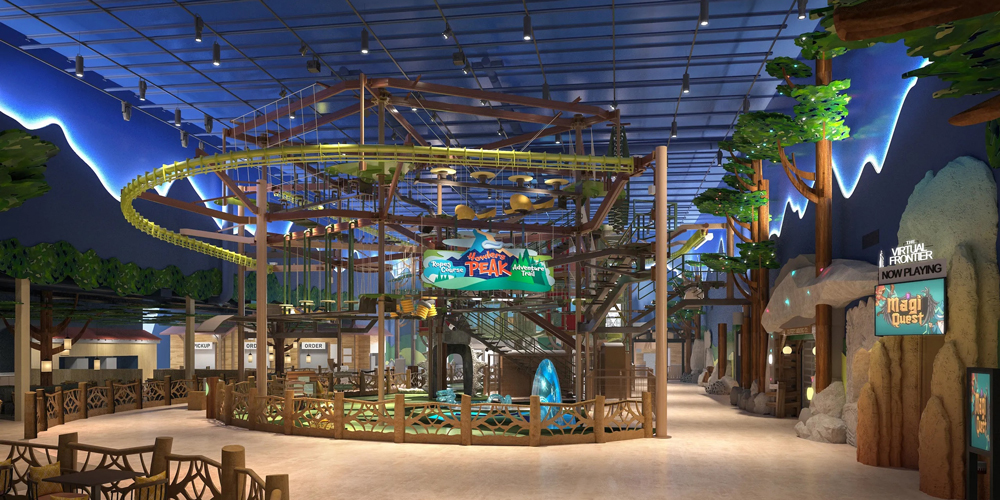 Howlers Peak Ropes Course | Attractions | Great Wolf Lodge Naples, FL