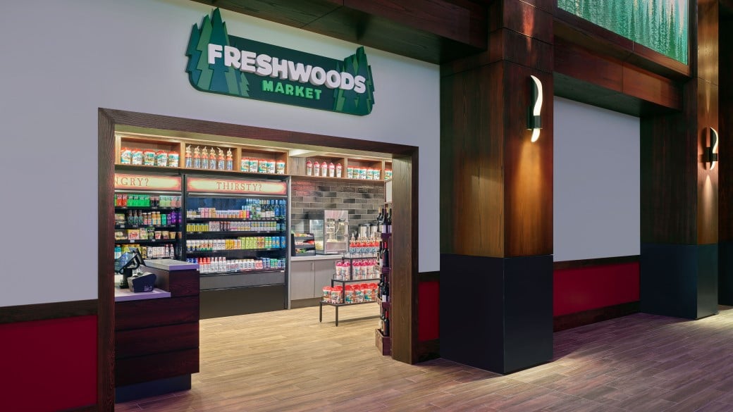 Freshwoods market enterance