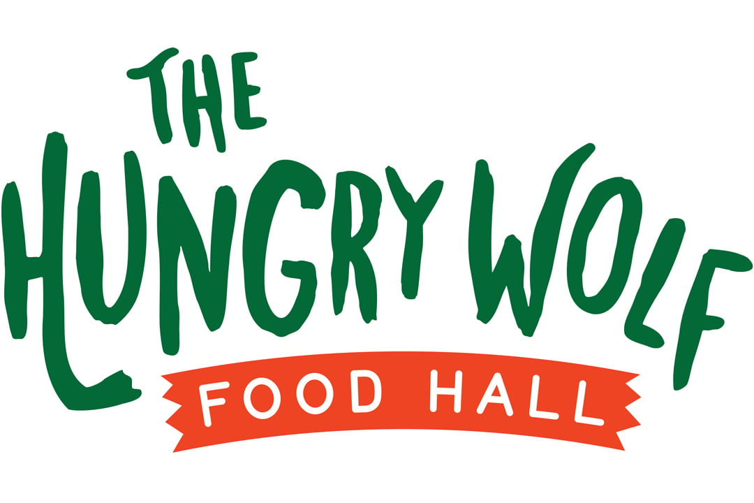 The Hungry Wolf Food Hall Logo