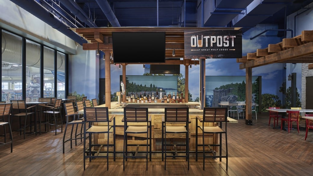 Seating at the outpost