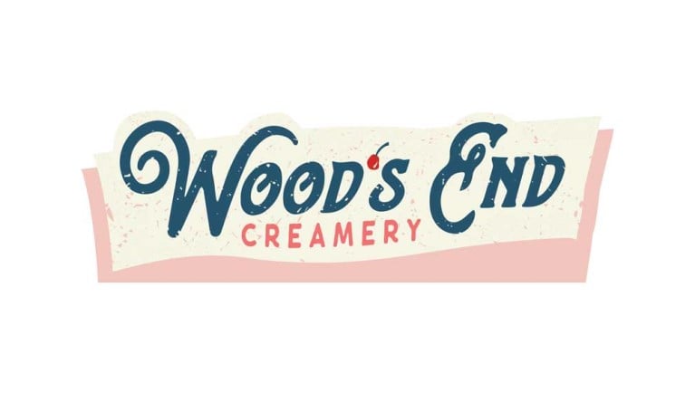 Wood's end creamery logo