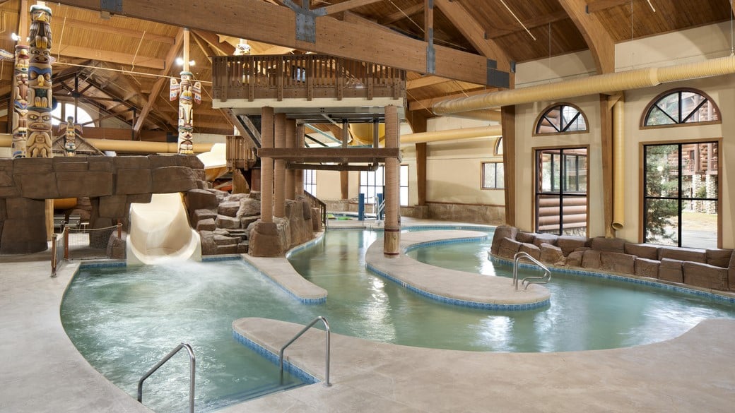 Crooked creek at Great Wolf Lodge Wisconsin Dells