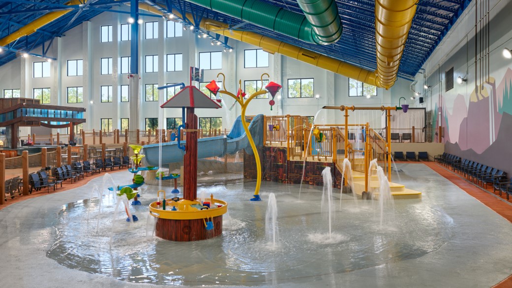 View of Cub Paw Pool at Great Wolf Lodge at Naples