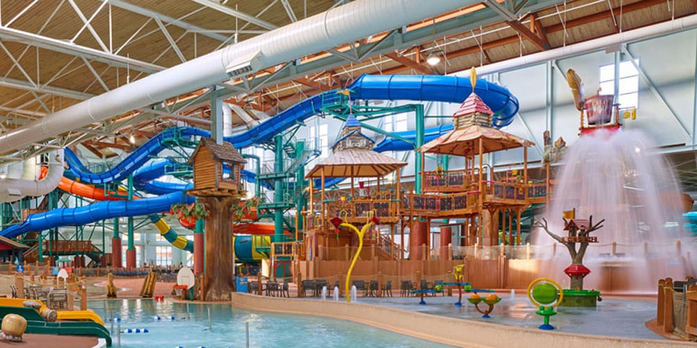 Fort Mackenzie Spray Ground for Kids | Poconos Resort | Great Wolf Lodge