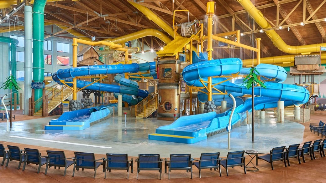 Otter Cave Waterworks at Great Wolf Lodge Naples