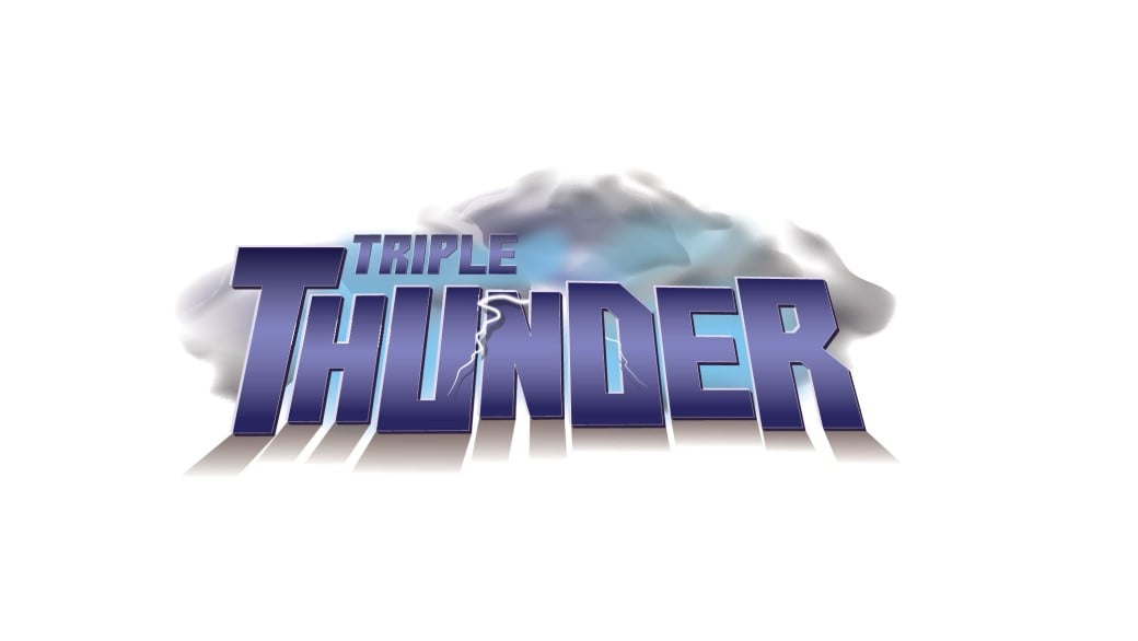 Triple thunder logo